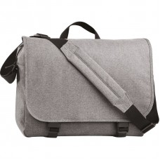 Bagbase Laptop Compatible Two Tone Digital Messenger Bag
