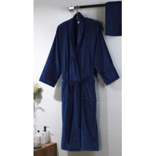 Jassz Unisex Shawl Collar 3/4 Sleeve Bath Robe