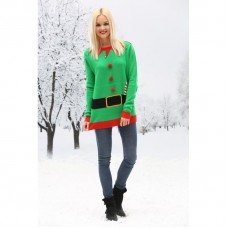 Christmas Shop Adult's Elf 3d Christmas Jumper