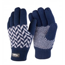 Result Winter Essentials Adult's Pattern Brush Lined Thinsulate Glove
