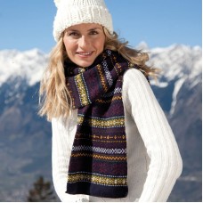 Result Winter Essentials Adult's Arran Double Thickness Knit Scarf