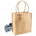 Westford Mill Cotton Handle Jute Boutique Shopper Bag