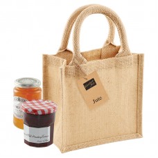 Westford Mill Cotton Handle Jute Petite Gift Bag