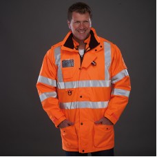 Yoko Men's High Vis Multi-functional 7-in-1 Jacket - Hvp711