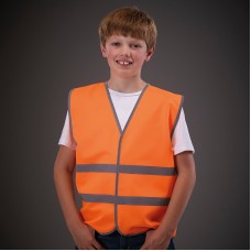 Yoko Children's Reflective Border High Vis Waistcoat Hvw102ch
