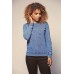 Brave Soul Women's Snow Wash Crew Neck Sweatshirt