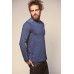 Brave Soul Men's Stotch Denim Detail Long Sleeve Top