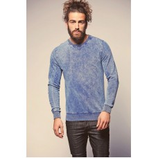 Brave Soul Men's Snow Wash Sweatshirt