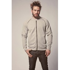Brave Soul Men's Hopper Classic Full Zip Baseball Sweat Jacket