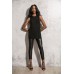 Brave Soul Women's Kristy Sleeveless Cut Out Long Length Jumper