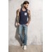 Brave Soul Men's Griffin Patch Pocket Vest T-shirt