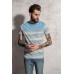 Brave Soul Men's Luther Striped Pocket T-shirt