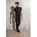 Brave Soul Men's Mcbose Long Length Curved Hem T-shirt