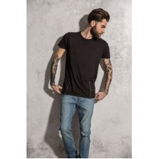 Brave Soul Men's Falcon Long Length Front Zip T-shirt
