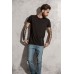 Brave Soul Men's Falcon Long Length Front Zip T-shirt