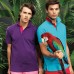 Asquith And Fox Men's Classic Fit Contrast Polo Shirt