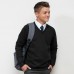 Awdis Youth's Academy Set In Sleeve V-neck Sweatshirt Awdis Youth's Academy Set In Sleeve V-neck Sweatshirt