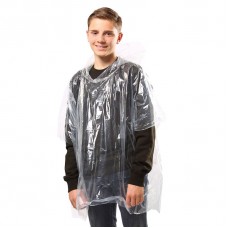 The Jb Range Children's Emergency Hooded Plastic Poncho