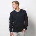 Kustom Kit Men's Heavyweight Arundel V-neck Sweater
