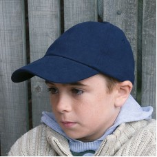 Result Kid's Low Profile Heavy Brushed Cotton Baseball Cap