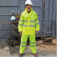 Result Safeguard Men's High-viz Waterproof Suit