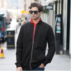 Skinni Fit Adult's Bomber Style Full Zip Sweatshirt