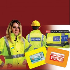 Transfers Heat-seal Chest Reflective Badges