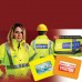 Transfers Heat-seal Chest Reflective Badges