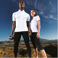 Tri Dri Women's Panelled Fitness Training Polo Shirt