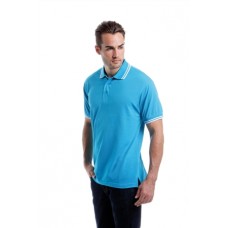 Kustom Kit Tipped Collar Mens Polo Shirt