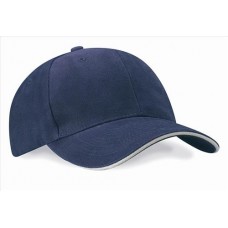 Beechfield Adults Pro-style Heavy Brushed Cotton Cap