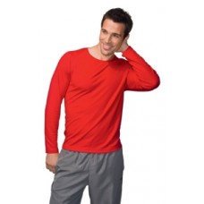Hanes Tagless - Men's Crew Neck L/s Sports