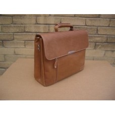 Woodland Leather Hide Leather Briefcase