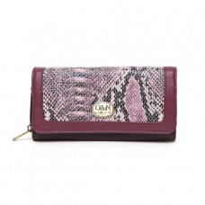 Ollie And Nic Arthur Purse In Aubergine