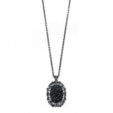 Fiorelli Costume Druzy Style Pendant Necklace