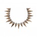 Fiorelli Costume Gold Spike Necklace With Clear Crystals