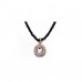 Fiorelli Costume Black Crystal Necklace With Crystal Pendant