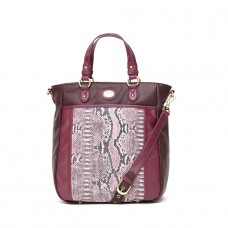 Ollie And Nic Arthur Shopper In Aubergine