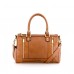Ollie And Nic Alison Barrel Handbag In Tan