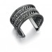 Fiorelli Costume Mesh Gunmetal Cuff Bangle
