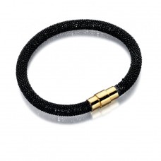 Fiorelli Costume Popcorn Bracelet In Black And Gold