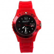 Skimp Charmeuse Watch In Red