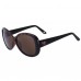 Lulu Guinness Sunglasses In Tortoiseshell Large Fashion Rounds