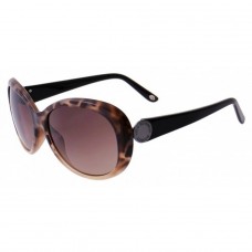 Lulu Guinness Sunglasses In Leopard Print Ovals