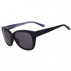 Lulu Guinness Sunglasses In Navy Blue Wayfarer