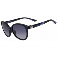 Lulu Guinness Sunglasses In Navy Blue Roundeyes