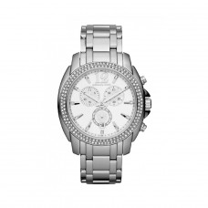 Michael Kors Watch In Silver Chronograph