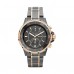 Michael Kors Watch In Black And Rose Gold - Chronograph
