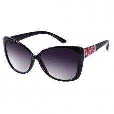 Guess Sunglasses In Black Butterfly