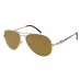 Guess Sunglasses In Gold/violet Aviators